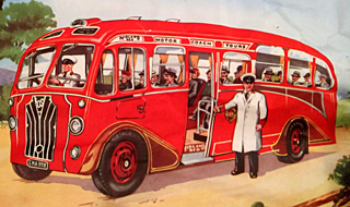 Midland Red bus